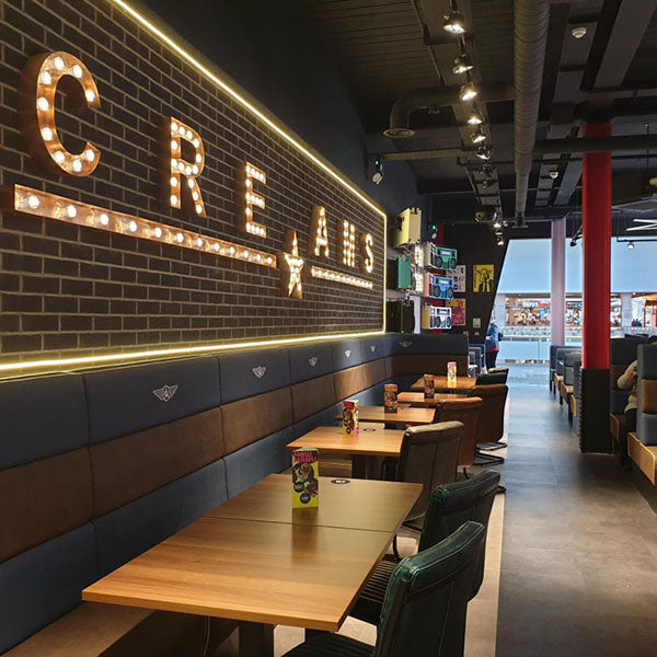 Dessert & Drink for 2 at Creams Cafe Blackburn and Wigan (worth £25)